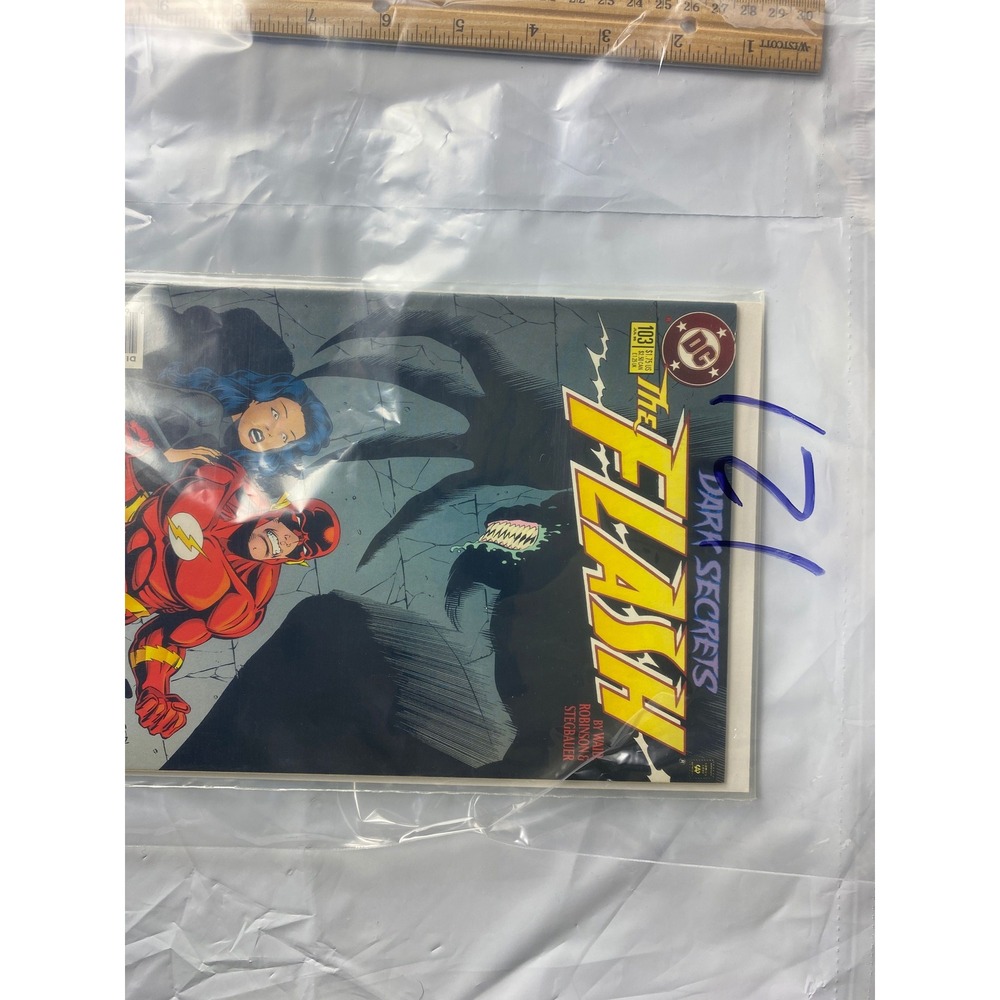 The Flash Comic Book 103 Dark Secrets DC Comics